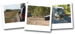 Szkolenie 4x4 - Roadbook, Tor 4x4, Próby specjalne w terenie