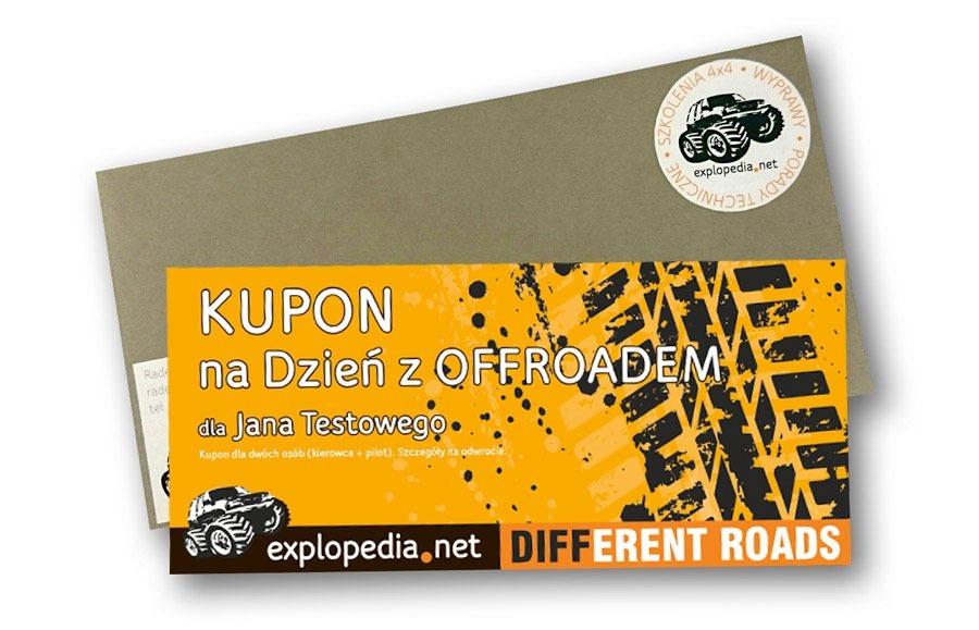 Explopedia - Kupon na dzień z offroadem